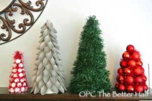 Christmas Crafts: Make Decorative Trees Four Different Ways