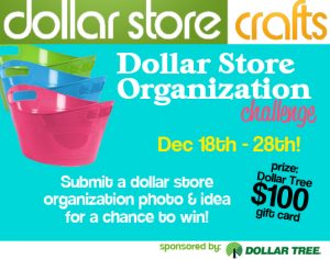 dollar store crafts - organization challenge