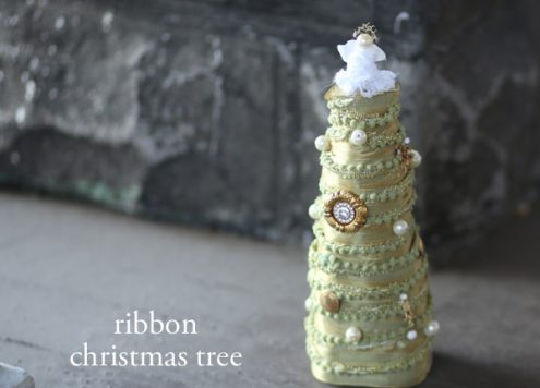 ribbon christmas tree