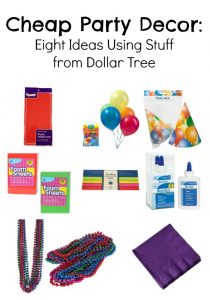 Dollar Store Party Decor: 8 Ideas Using Stuff from Dollar Tree