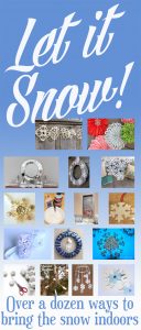 Let It Snow: Over a dozen snow-related craft ideas