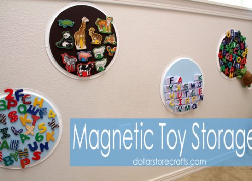 magnetic toy storage