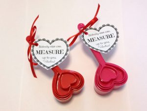 Free Printable: Valentine's Day Measuring Cup Gift Tags