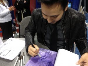 Mark Montano autographing