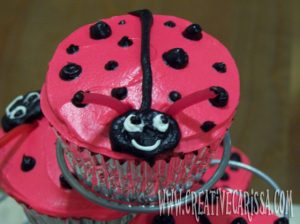 Ladybug Lovebug Cupcakes