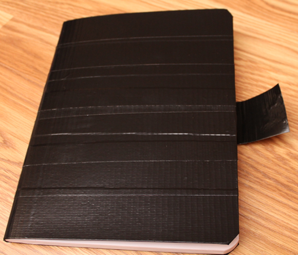 Make a Duct Tape covered Notebook 2 step 4