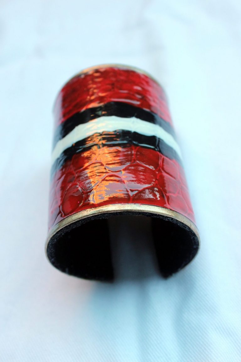 Tutorial: Easy, Designer-Inspired Cuff Bracelet » Dollar Store Crafts