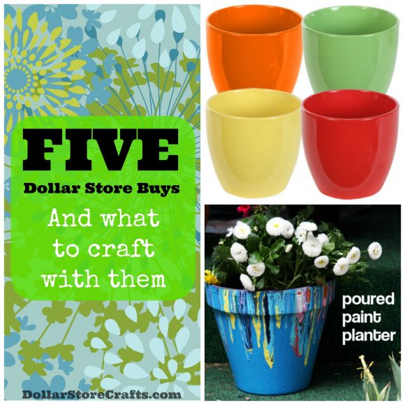 Five dollar store buys and what to craft with them - DollarStoreCrafts.com