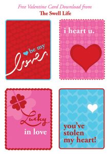10 Free Printable Valentine Greetings