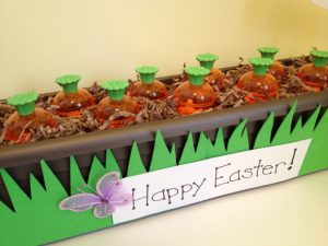 Tutorial: Carrot Garden Easter Favors