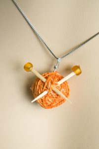 Make a Knitter's Necklace