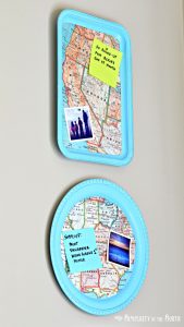magnetic map tray by fox hollow - featured on DollarStoreCrafts.com