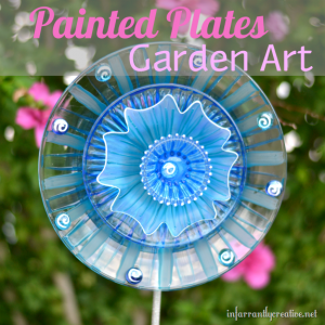 Make Glass Flower Garden Decorations