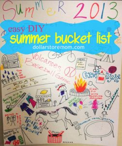 Summer Bucket List Poster
