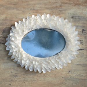 Sunburst mirror made with an unusual material - you will not believe what she used!