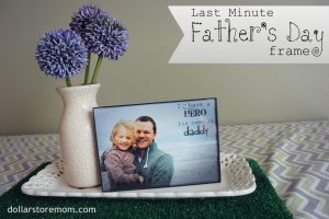 Personalized Framed Photo for Father's Day