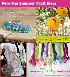Four fun summer craft ideas - at Dollarstorecrafts