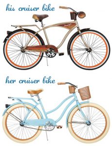 his and hers cruiser bike giveaway