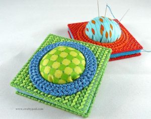 Needle Book with Pin Cushion