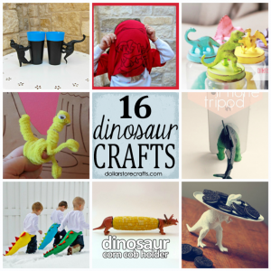16 dinosaur crafts to make