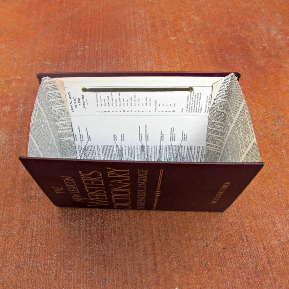 Mail Holder made from Book