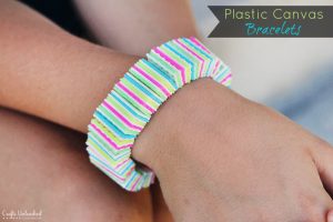 Make Plastic Canvas Bracelets