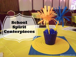 Tutorial: School Spirit Centerpieces