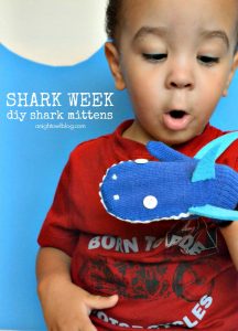 martha stewart kids crafts shark mittens