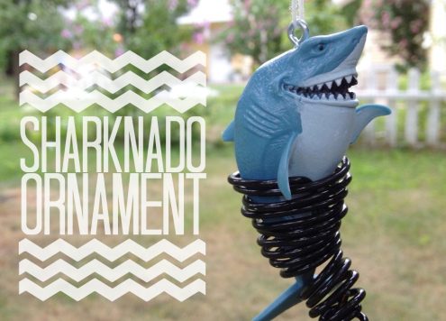 Make a Sharknado Ornament