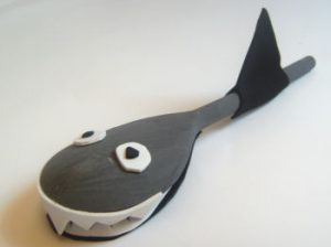 Make a Wooden Spoon Shark