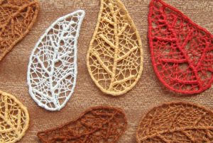 Make Lacy Skeleton Leaves