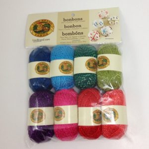 These are so cute! Lion Brand Yarn Bon-Bons -- tiny little yarns!