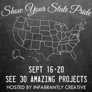 State Pride Tour: 30 bloggers, 30 tutorials, celebrating 30 states!