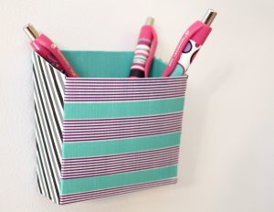 washi tape pen cup holder