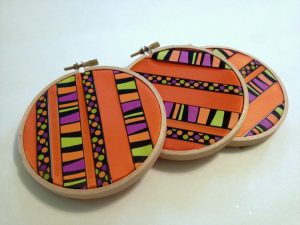 ribbon embroidery hoops