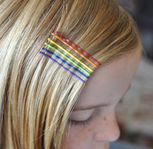 rainbow hair accesories