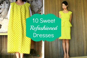 DIY Fashion: 10 Sweet Refashioned Dresses