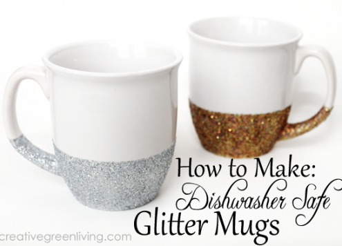 glitter mugs