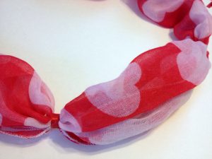Valentine's Day Infinity scarf