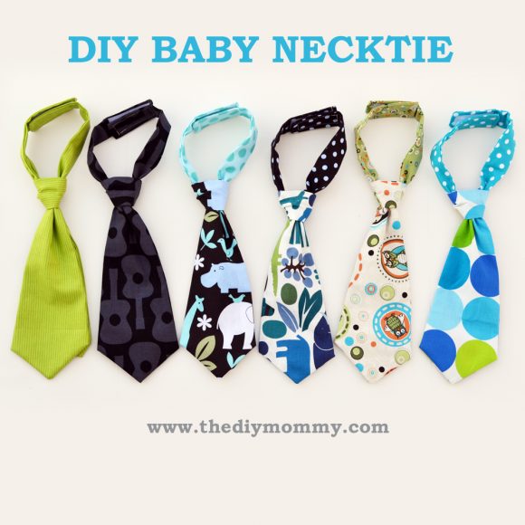 Tutorial - how to make baby neckties
