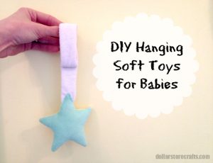 DIY hanging soft toys for babies