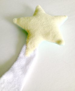 finished hanging star
