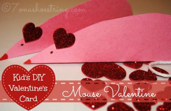 Mouse Valentine Card