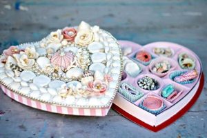 Pretty embellished candy box - valentine's day. Use it to store jewelry?