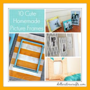 10 Cute Homemade Picture Frames