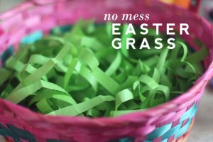 Make No-Mess Easter Grass