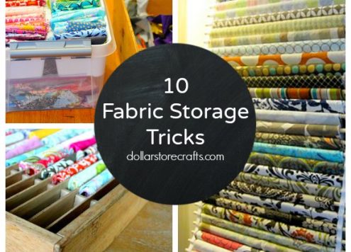 10 Storage Ideas for Your Fabric Stash