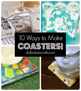 10 DIY Coasters Tutorials