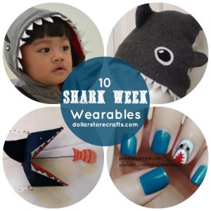 10 Wearable Shark Crafts for Shark Week