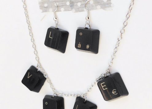 Computer Keyboard Jewelry